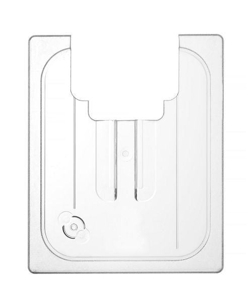 Hendi GN-Deckel mit Sous-Vide-Stick-Aussparung, 265 mm, GN 1/2, 864234