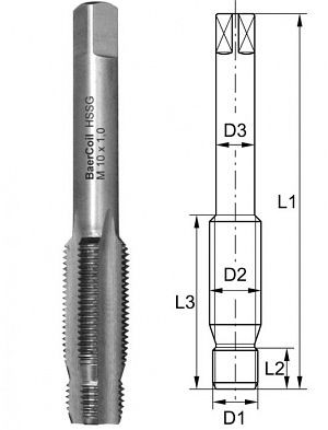 BaerCoil Kombigewindebohrer M 6 x 1,0, B3630