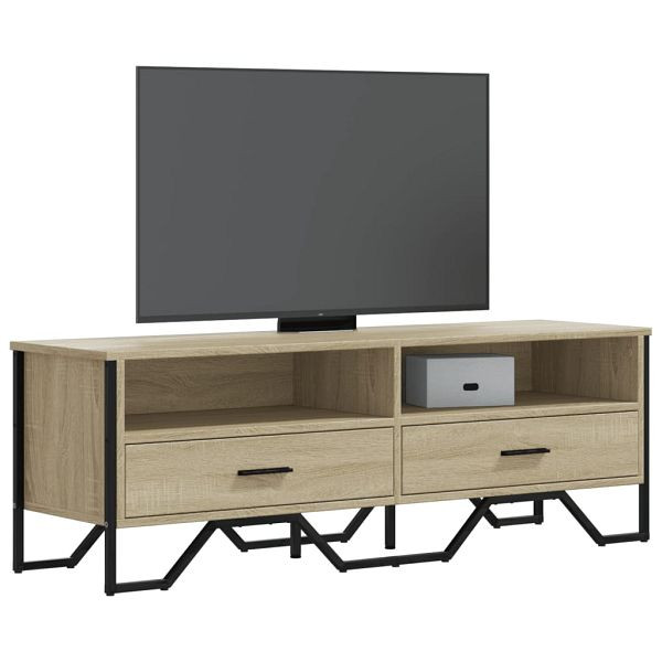 vidaXL TV-Schrank Sonoma-Eiche 122x34x41 cm Holzwerkstoff, 848580