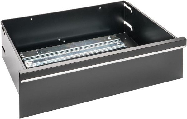 Hazet Schublade, hoch, komplett, inklusive Teleskopschienen (Paar), Schubladen Griffprofil, für Werkstattwagen Hazet Assistent 179 N W, 179NW-051