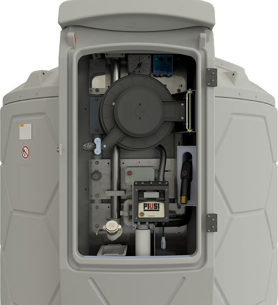 Cemo CUBE-Dieseltank Outdoor fastfill 7500 l Premium B.Smart, komplett, 12210