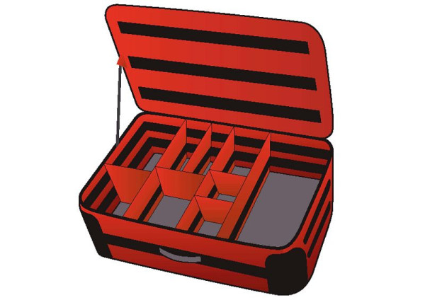 ultraMEDIC ultraVarioSet I für EM I ROT, SAN-7901-R