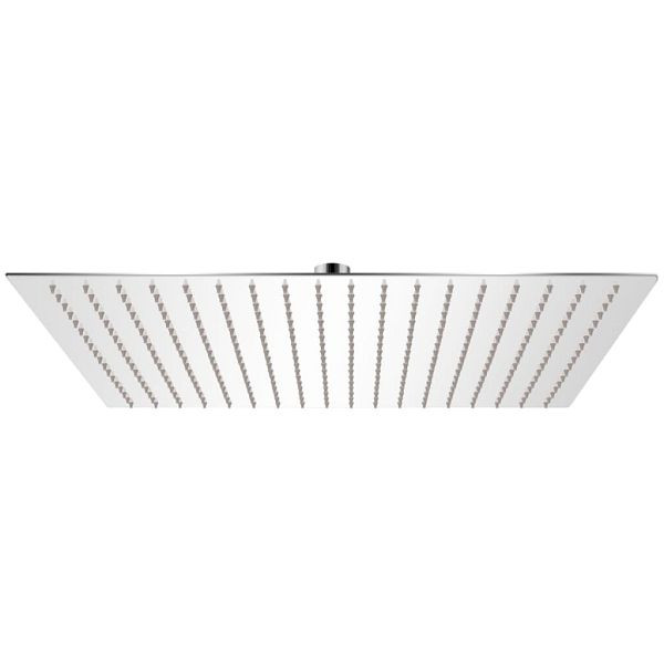 vidaXL Regenbrause Edelstahl 50x50 cm Quadratisch, 142163