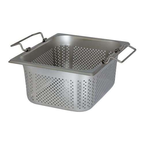 Rieber GN-Behälter 1/2 gelocht - Klappgriff, Höhe 140 mm, 84020210