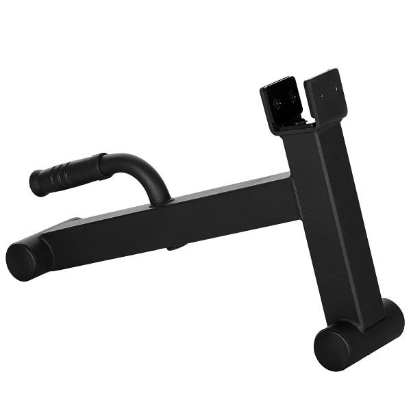 SPORTNOW Barbell Jack Deadlift Jack mit rutschfestem Griff Kreuzheben Langhantelheber 50 x 12 x 33 cm Schwarz, A91-295V00BK