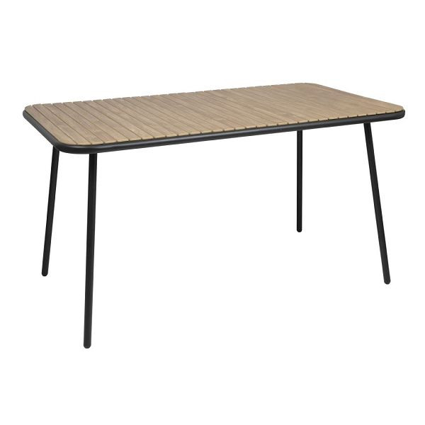 Bolero Santorini Rechteckiger Tisch in Holzoptik, 1400 mm, FU536