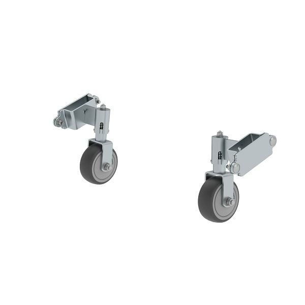 Munk Günzburger Steigtechnik Rollen anschraubbar für Holm 58 mm, 019846