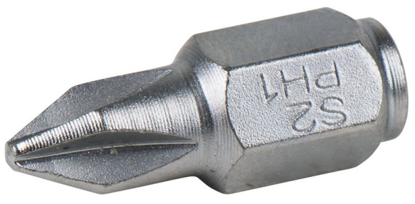 KS Tools 1/4" Mini-Bit für Kreuz-Schlitz-Schrauben PH 1, 18 mm, 918.3042