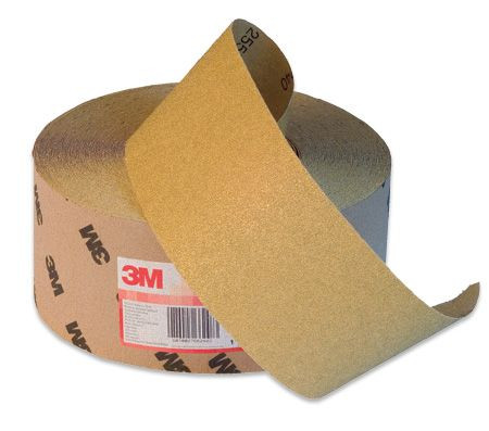 3M Papierschleifrolle 255P, 115 mm x 50 m, P100, VE: 12 Rollen, 7000084392