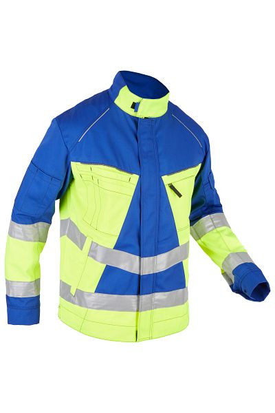 ROFA Jacke 2498, Größe 56, Farbe 481-kornblau-leuchtgelb, 5702498-481-56
