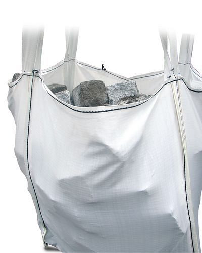 DENIOS Big Bag für ASBEST-Bruch-Entsorgung, 90 x 90 x 110 cm, 1000 kg, oben Schürze, VE: 10 Stück, 173997