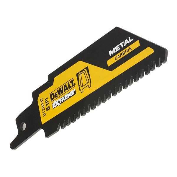 DeWalt Carbide Säbelsägeblatt für Metall 102mm 8TPI, DT20437-QZ