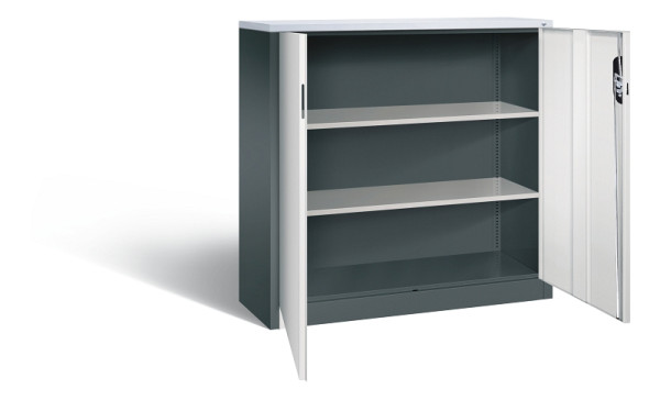 C+P Büroschrank Acurado, H1200xB1200xT400mm, 7016/7035, 9467-1200 S10296