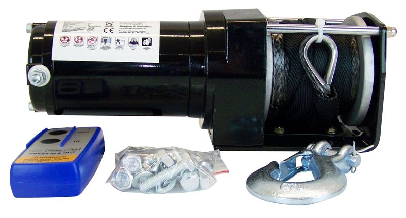 Verricello Elettrico Berger & Schröter 12V - Forza Di Trazione 2722kg - Foto 9