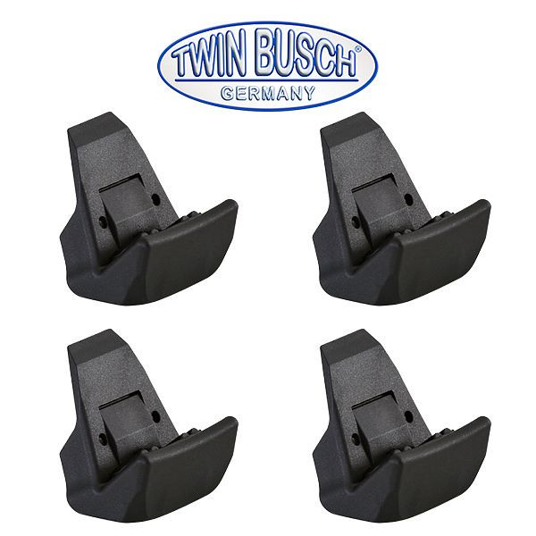 Twin Busch Kunststoffspannbackenschutz mit Grip-Clamp (4-er Set), E-RMO0006