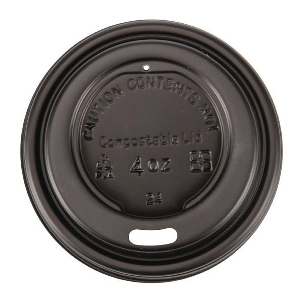 Fiesta Green Kompostierbare Deckel für Espressobecher 11,3cl, VE: 50 Stück, DY982