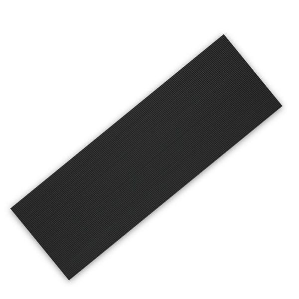 NOOR Sichtschutzstreifen PP PRO Extrastark 0,19x2,55 m mit Rillenoptik 1,5 mm, Farbe anthrazit RAL 7016, 155ZPPR2-7016
