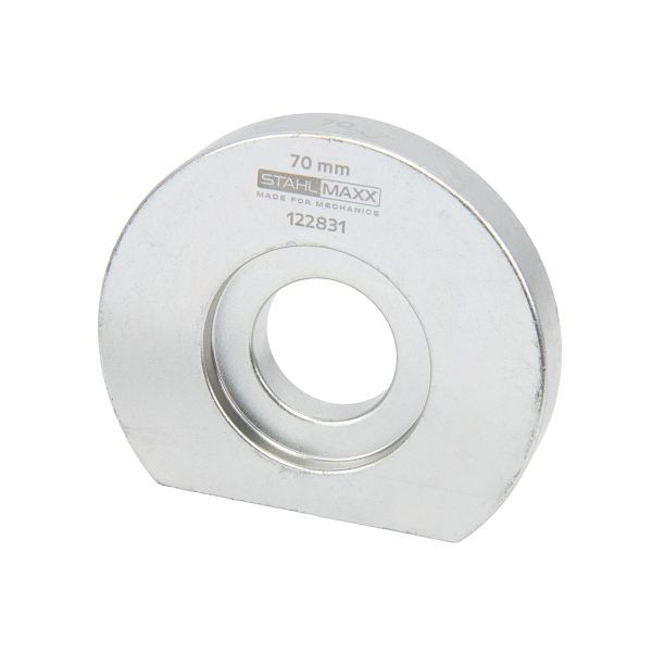 Stahlmaxx Druckstück, rund, flach, 70 mm, für Lager, Buchsen, Dichtringe, XXL-122831