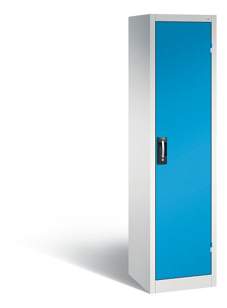 C+P Werkstattschrank, H1950xB502xT500 mm, Lichtgrau/Lichtblau, 08901-05 S10101