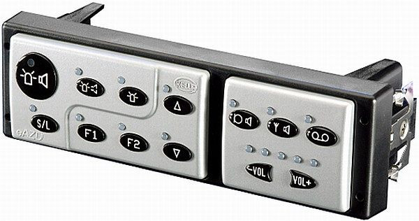 HELLA Einbaurahmen, Bedieneinheit-Signalanlage (Einsatzfahrzeug), 8HG 863 383-001