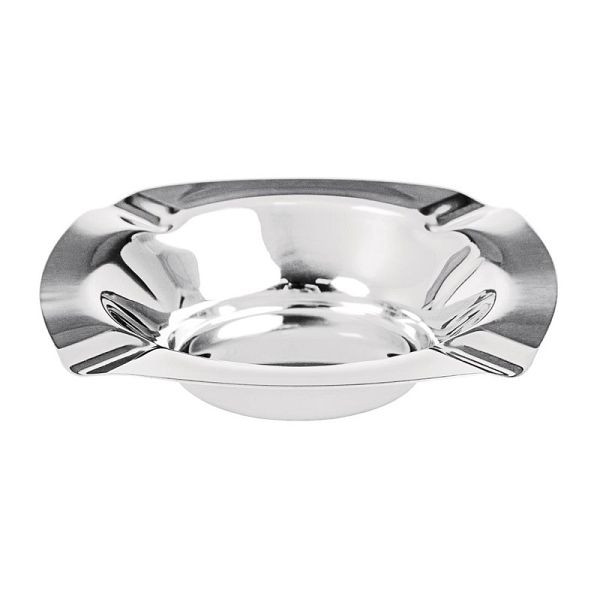 Olympia Aschenbecher Edelstahl, 12,1 cm, einfach zu reinigen, P326