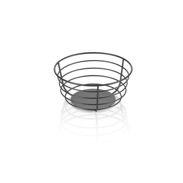 WAS Buffetkorb STEELNEST, Ø 19 cm, Höhe 9 cm, pulverbeschichtet, Metall, 1448019