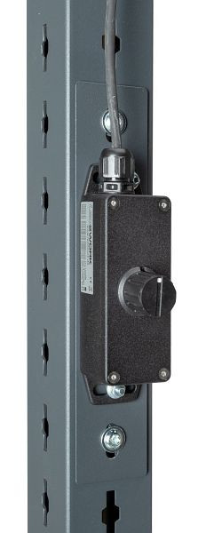 bott avero Dimm -Modul mit 3m Anschlusskabel für 1x LED Langfeldleuchte, BxTxH: 40x70x121mm, Aluminium / schwarz, 50203003