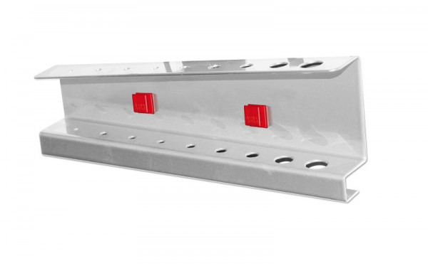 Kappes RasterPlan/ABAX Innensechskanthalter, Ø 2 - 11 mm, für 9 Schlüssel alufarben, 3342.00.7501