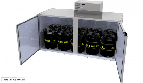 hefa Fasskühler FK 10 Typ 3, Abmaße: 1.110/1.410 x 2200 x 915 mm, FK 10 Typ 3