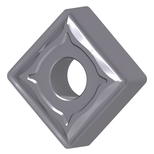 ELMAG HM-Wendeplatte SNMG 120404, zu Klemmhalter PSSNR 45°20x20 / 25x25 (für Aluminium, Grauguss, eisenfreies Material, Kupfer), 88373