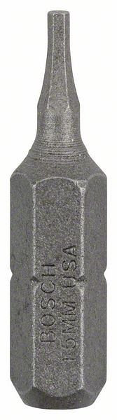 Bosch Schrauberbit Extra-Hart HEX 1,5, 25 mm, 3er-Pack, VE: 5 Stück, 2607001716