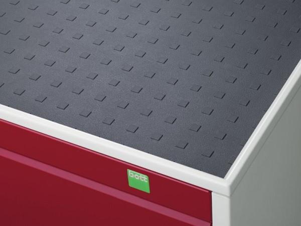 bott cubio Schrankauflage direktbeschichtet, umlaufend 2mm ABS-Kante, BxTxH: 1050x525x20mm, RAL 7035, Lichtgrau, 41201015.16M