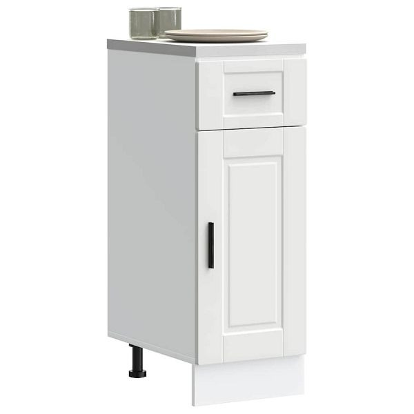 vidaXL Küchenunterschrank Porto Weiß Holzwerkstoff, 853937