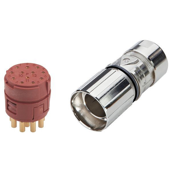LAPP Rundsteckverbinder EPIC® SIGNAL M23 Kit D6 N 12P BLMS, 75009702