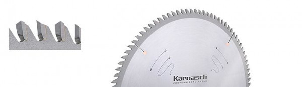 Karnasch Hartmetall-bestücktes Kreissägeblatt, Formatieren - Massivholz - Fensterprofile Universal + Achswinkel 500x3,6/2,8x30mm 140 WFA, 111320500010