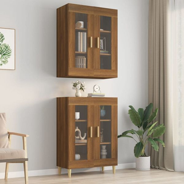 vidaXL Hängeschrank Braun Eichen-Optik 69,5x34x90 cm, 817389