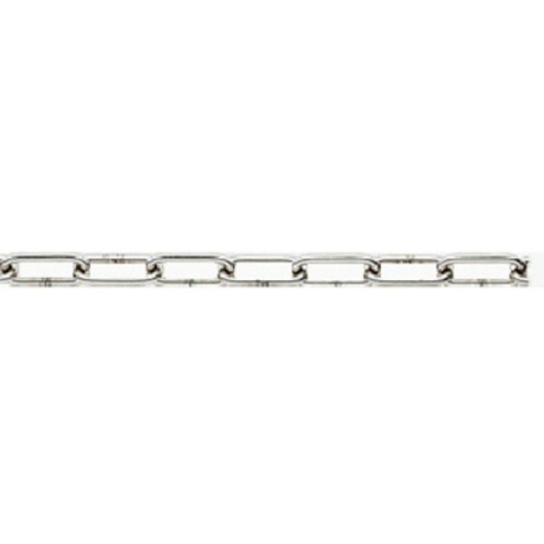 Stein HGS Absperrkette aus Stahl, Ø 8mm, Meterware, RAL 7021, 13617