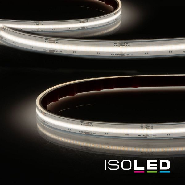ISOLED LED AQUA COB927/965 Linear CCT Flexband, 24V DC, 7W ww + 7W kw, IP68, 5m Rolle, 640 LED/m, 115787
