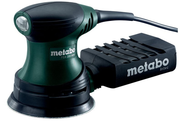 metabo Fäustlingsexzenterschleifer FSX 200 Intec Kunststoffkoffer, 609225500