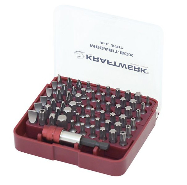 Kraftwerk MEGABIT-Box, Bitsatz 61-teilig 1/4", Länge: 101 mm, 3787