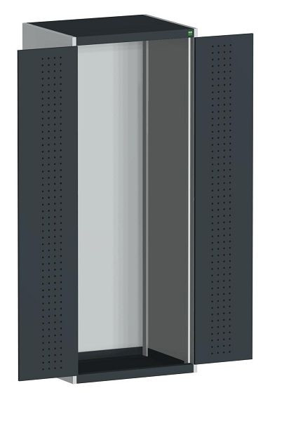 bott cubio Flügeltürschrank BxTxH: 800 x 650 x 2000 mm, RAL 7035/7016, 40020091.19V