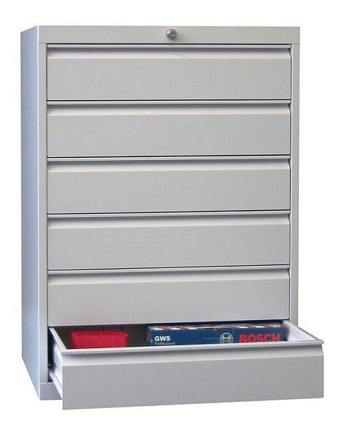 Pavoy Schubladenblock 1000/600/715, Drehdruckzylinderschloss stark, 6x150, 43454-100-001-716515