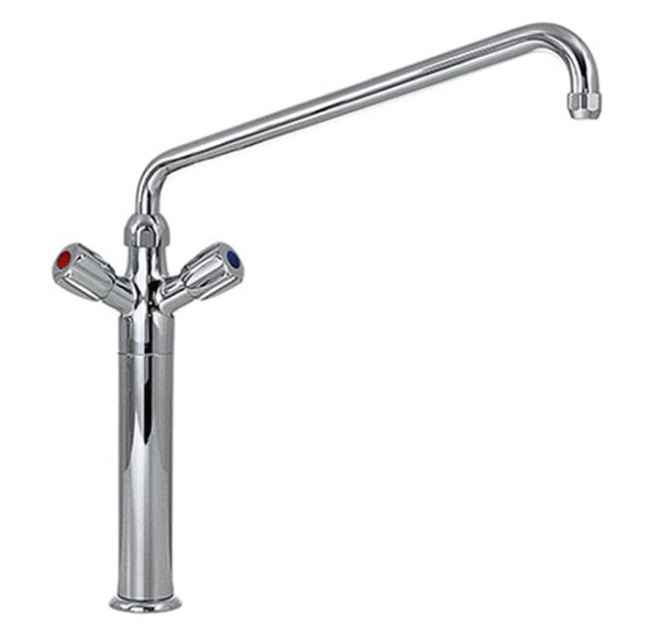 KBS Premium Knebel-Mischbatterie mit Schwenkhahn 1/2 Zoll Wasseranschluß, 20911019