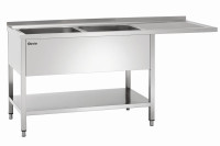 Produktbild von Bartscher Spülcenter 700, B1800 2 Becken links, 306360, 4015613600895 Bartscher Spülcenter 700, B1800 2 Becken links, 306360, 4015613600895