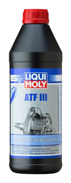 LIQUI MOLY Hydraulikflüssigkeit ATF III, Dose Kunststoff, VE: 1 Liter, 1043