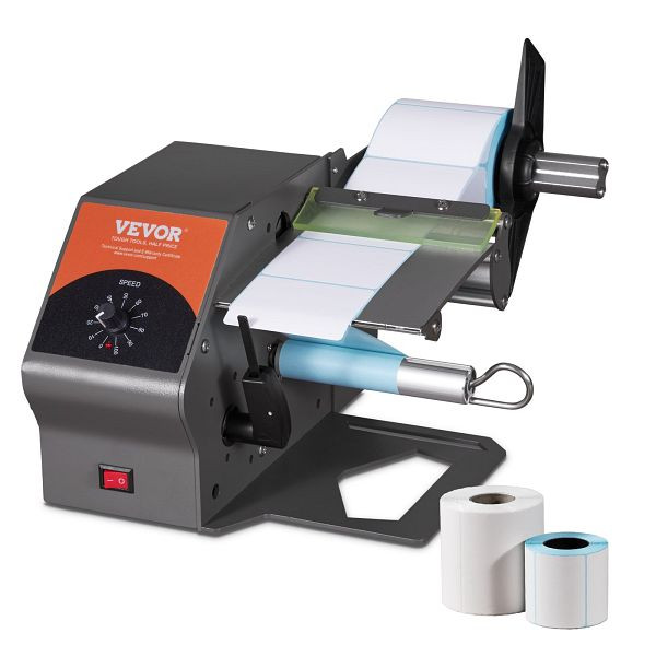 VEVOR Automatischer Etikettenspender, Breite 5–115 mm, Länge >5 mm, Etikettenabstreifer, Etikettentrennmaschine, WSZDTBFPJHSWJCP8CV2