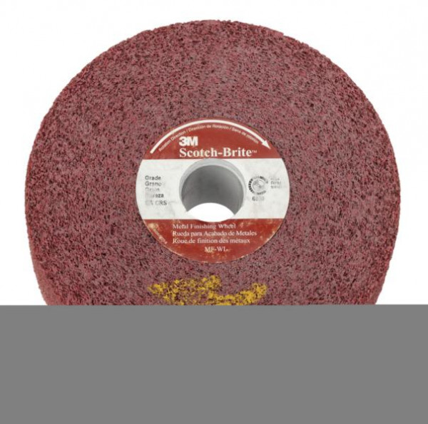 3M Scotch-Brite Metal Finishing Kompaktscheibe MF-WL, 355 mm x 76 mm x 203 mm, 5A CRS, 7000045984