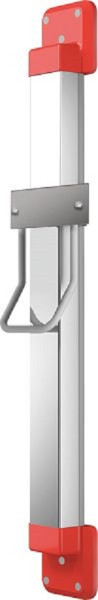 KWC Höhenverstellung für F5 Hauben-Haartrockner, 250x1200x140 mm, Silber/Signalrot, 2030052333