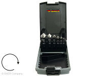 BAER HSSE-VAP 90° Kegelsenker-Satz 6,3 - 25,0 mm - für Edelstahl, 1574