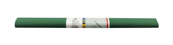Werola Krepppapier AQUAROLA - 50 x 250 cm, dunkelgrün, VE: 2,5 m, 82061-4660